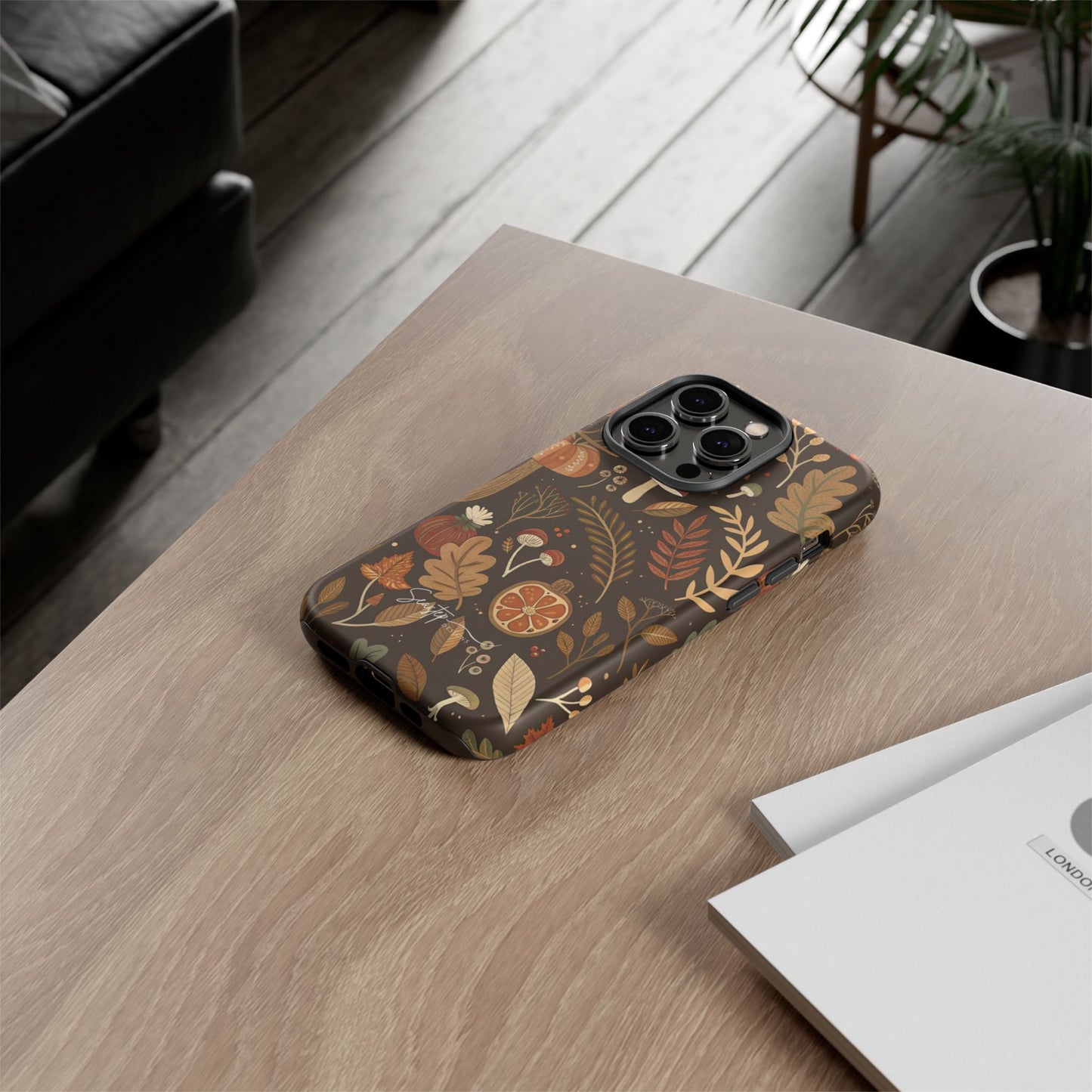 Fall Mushrooms Phone Case