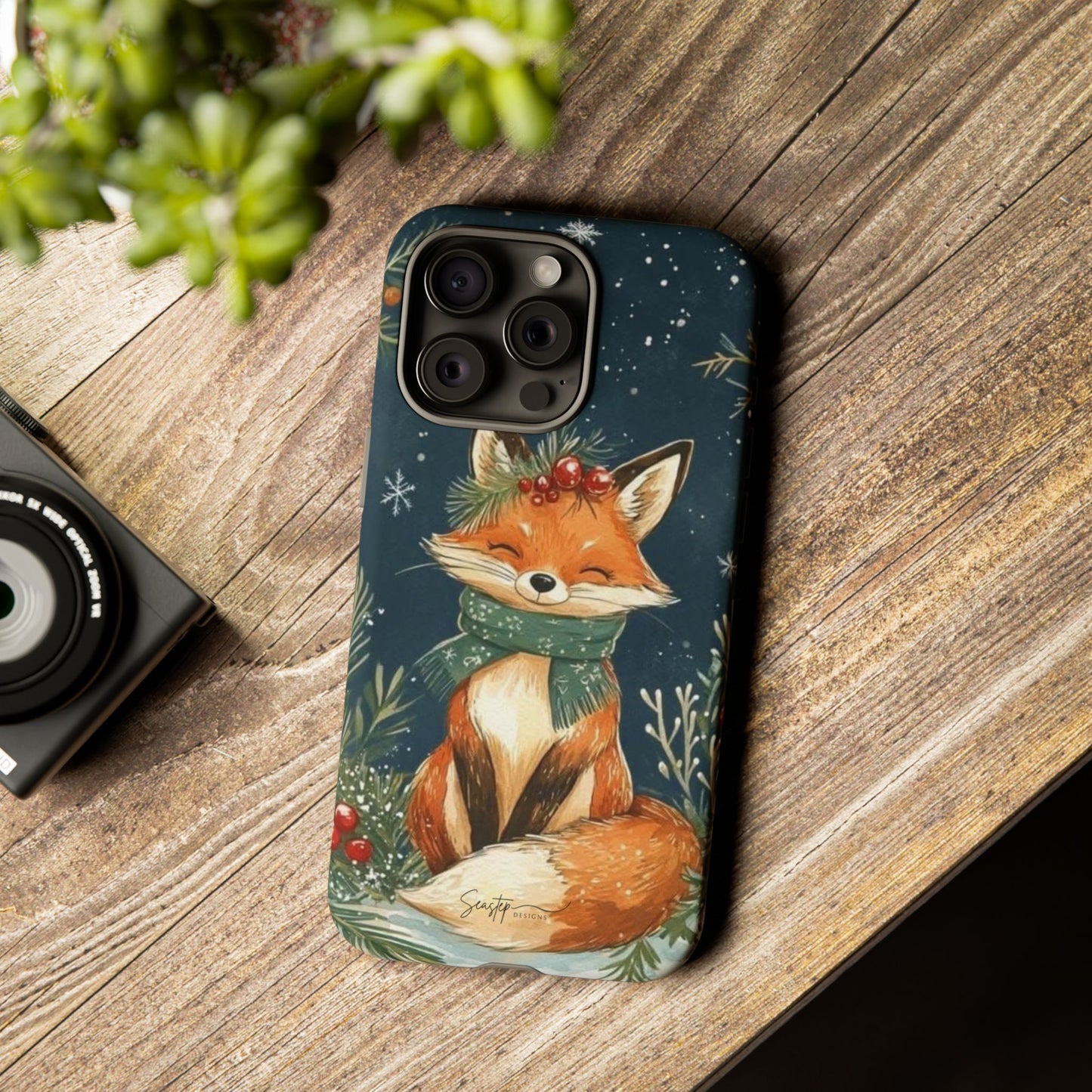 Festive Fox Phone Case