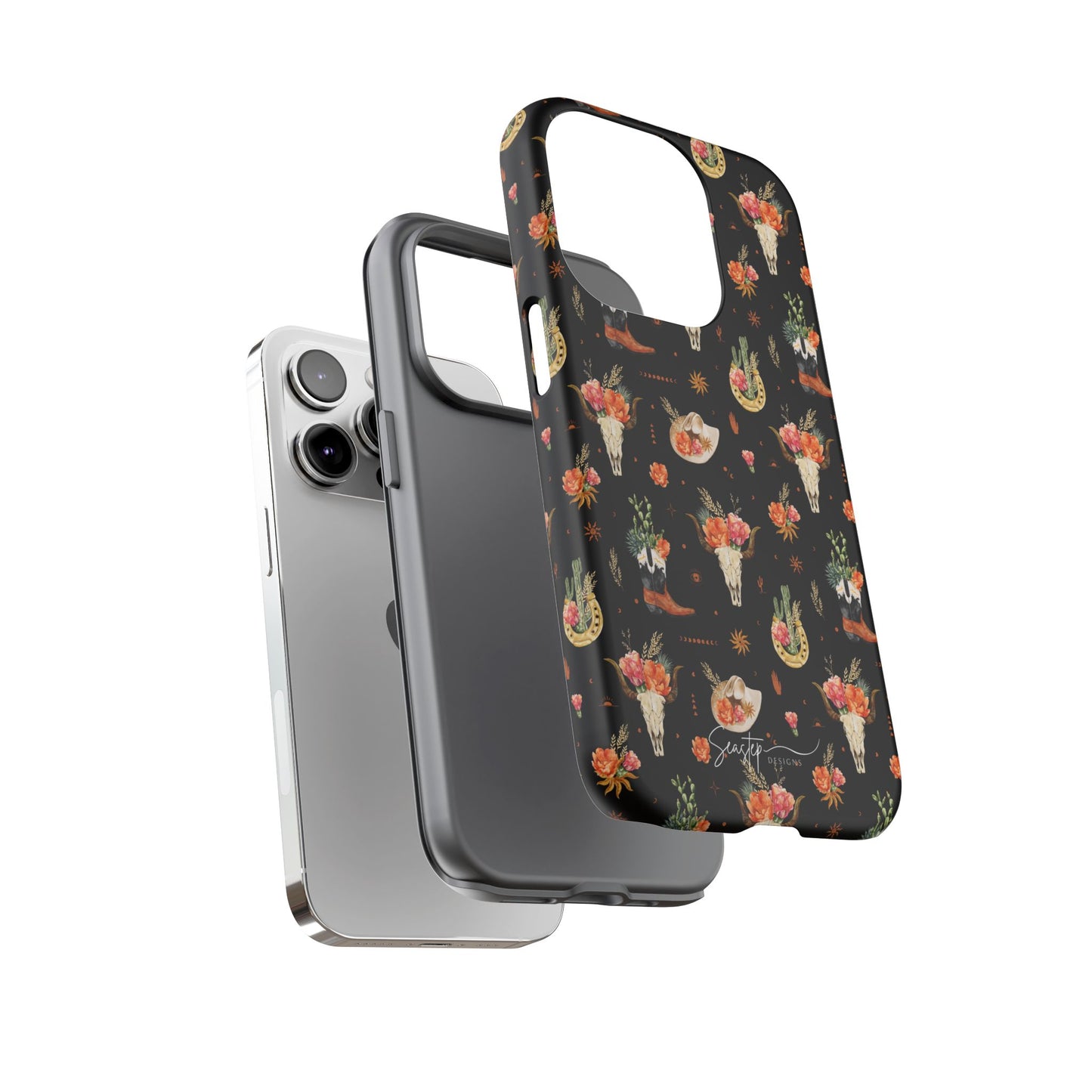 Western Floral Phone Case