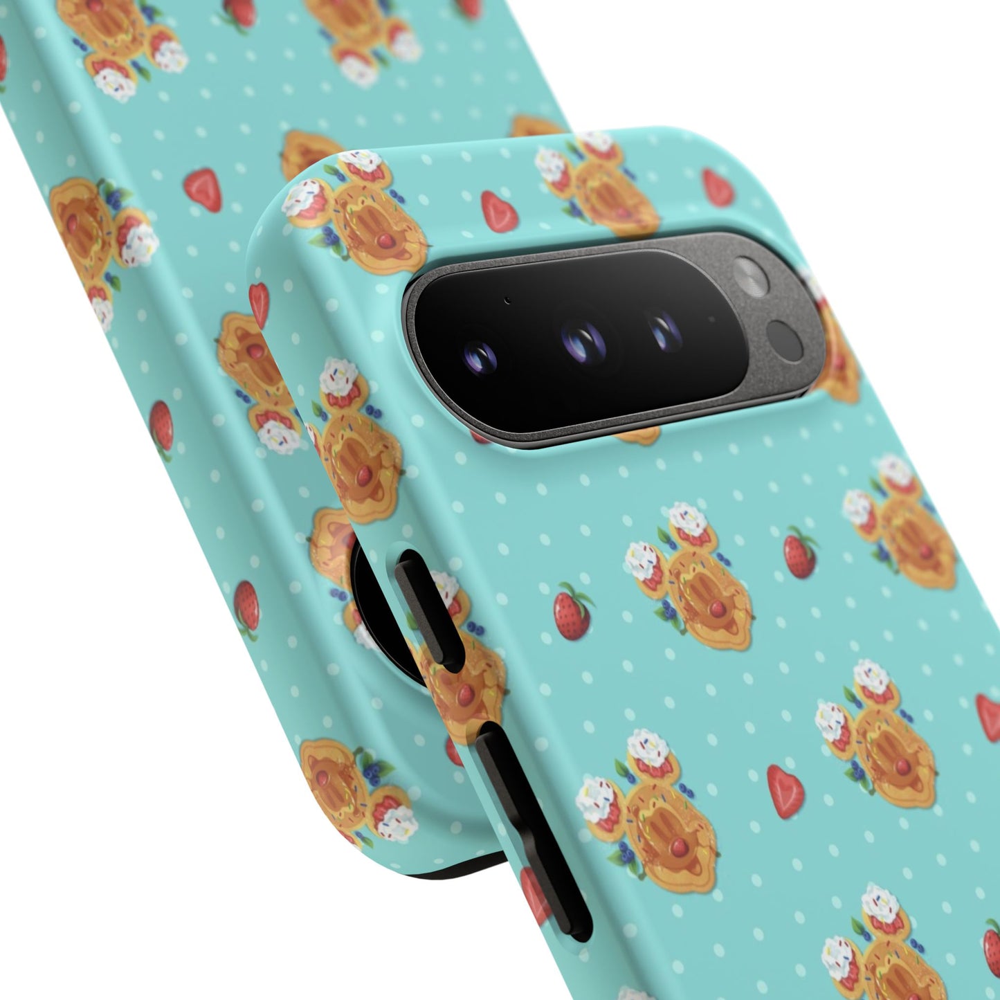 Waffle Mouse Face Tough Phone Cover