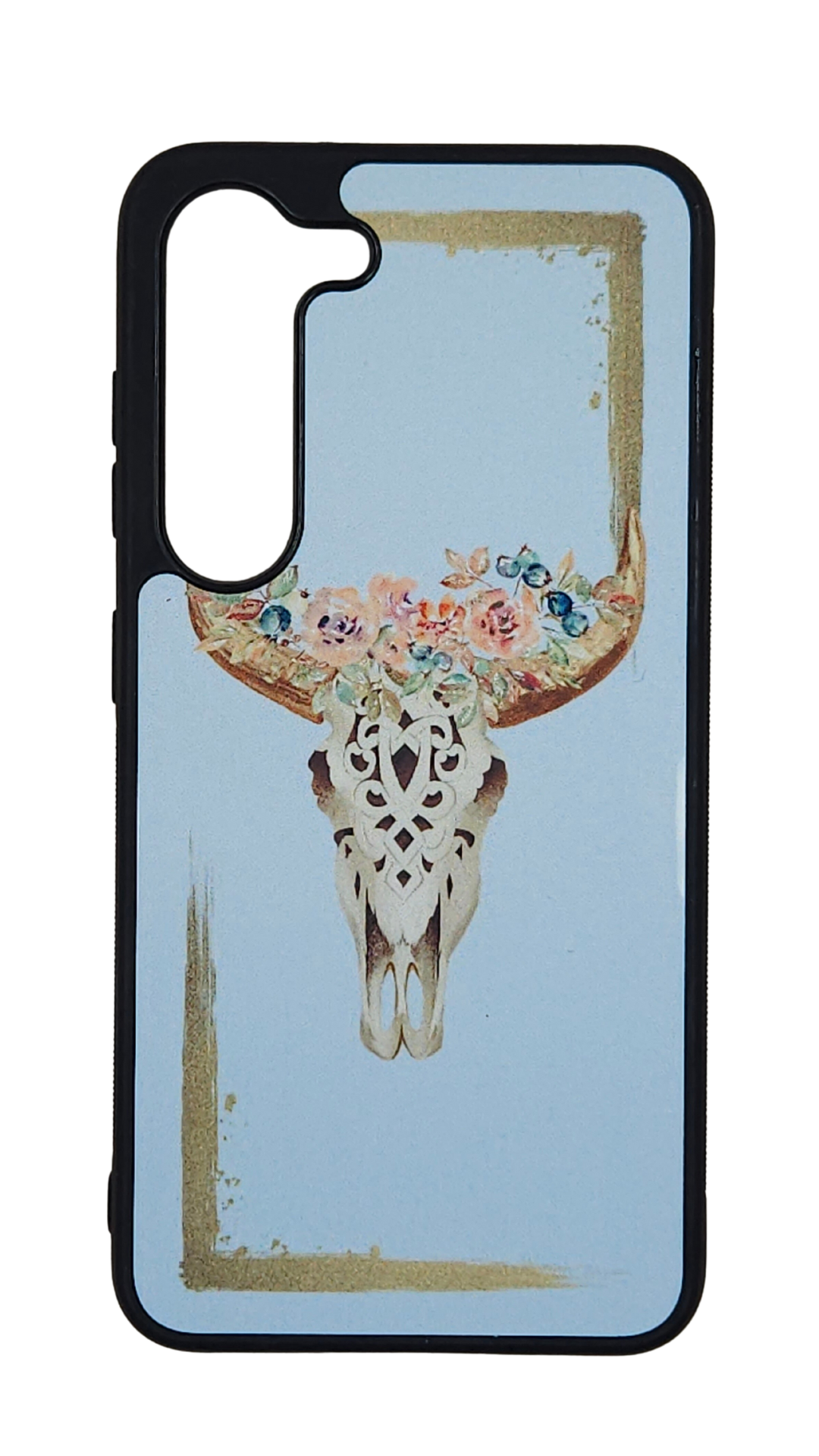 Floral Bull Phone Case