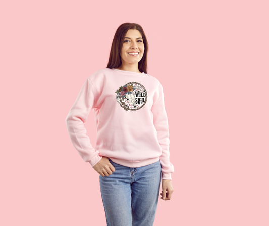 Roped Wild Soul Crewneck Sweatshirt