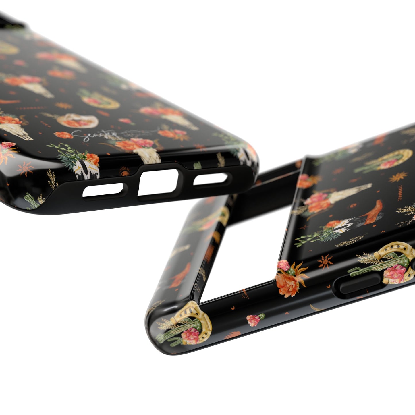 Western Floral Phone Case