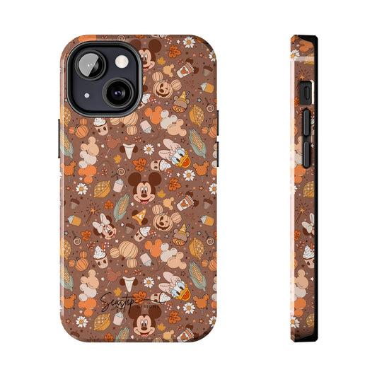 Autumn Mickey and Friends Tough Phone Cases