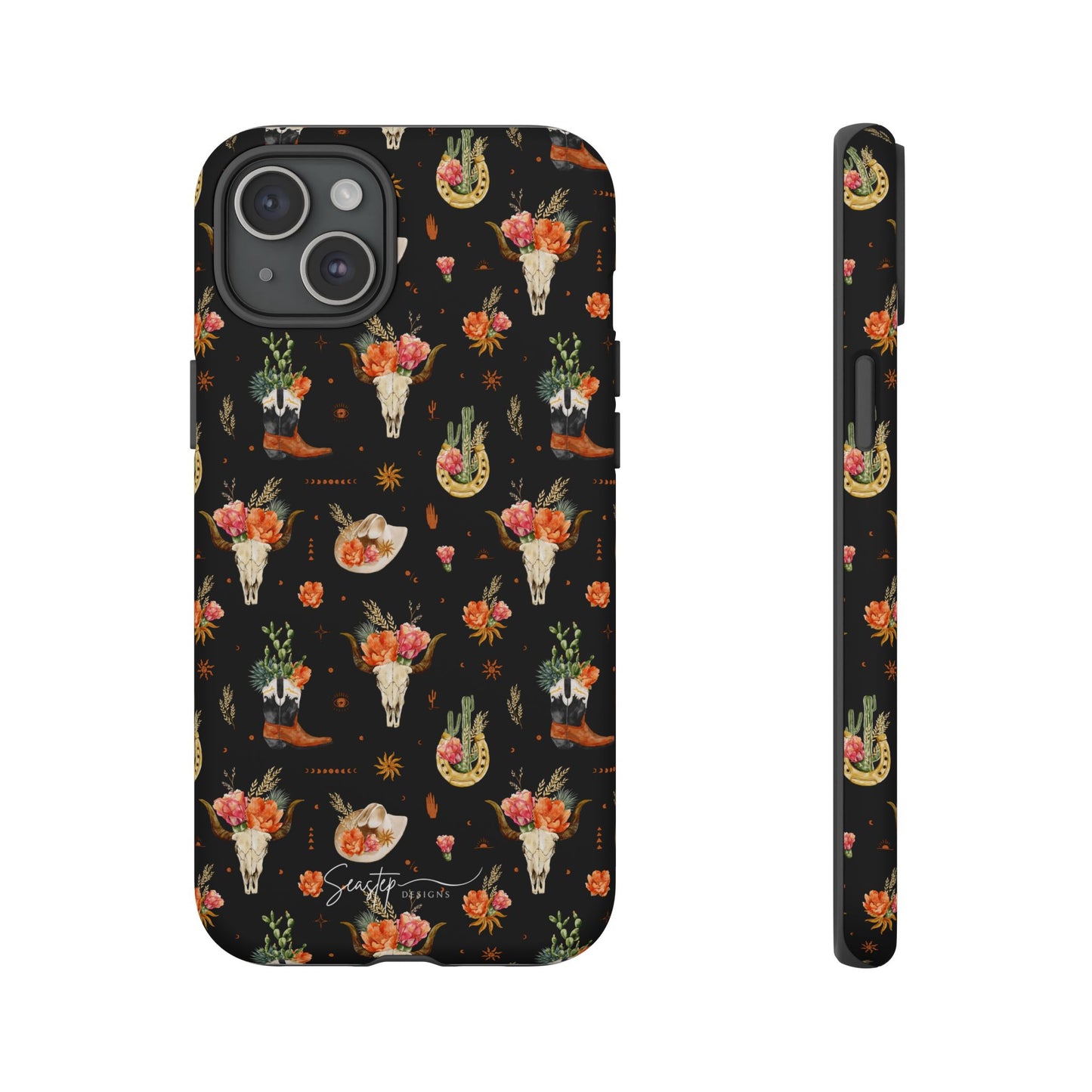 Western Floral Phone Case