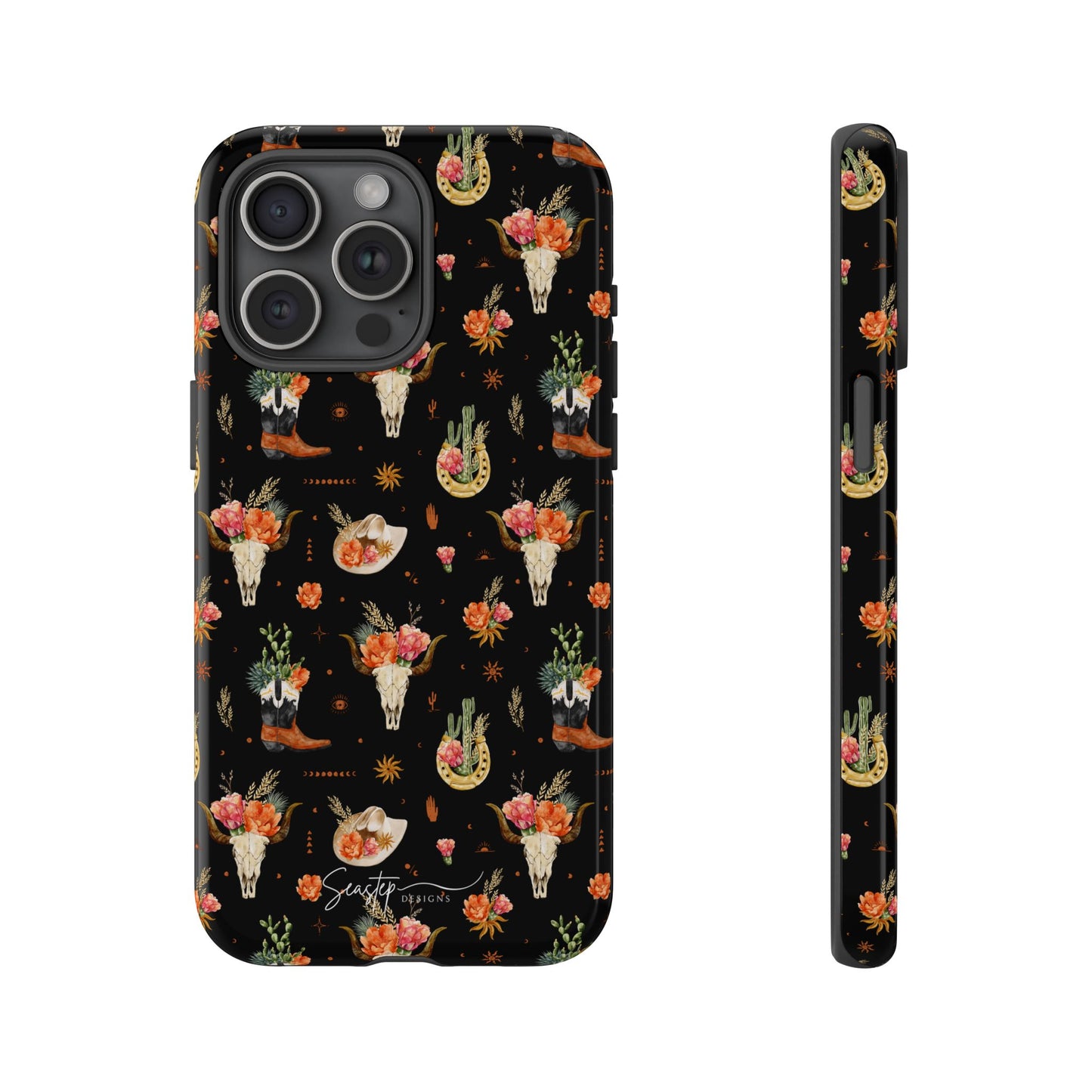 Western Floral Phone Case