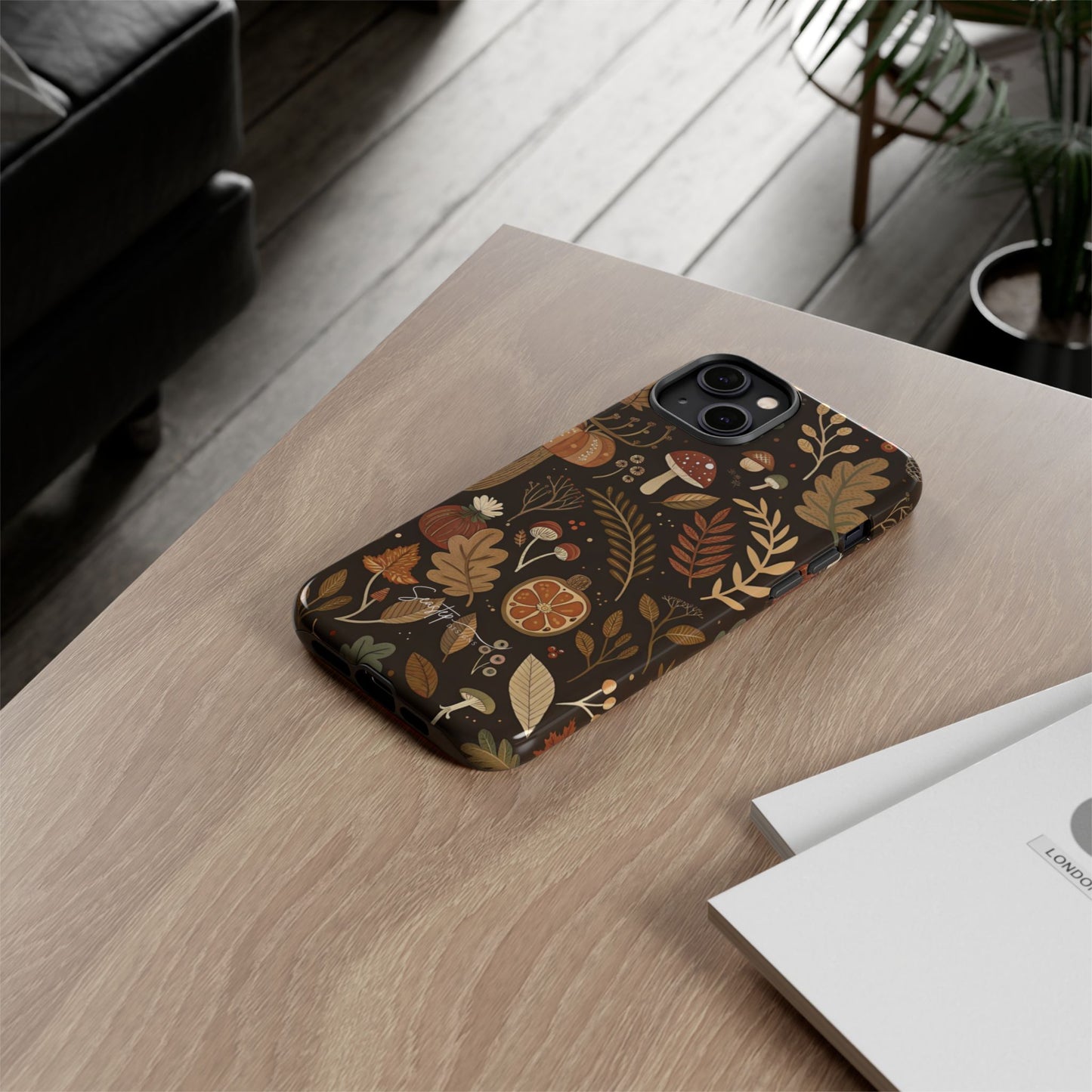 Fall Mushrooms Phone Case