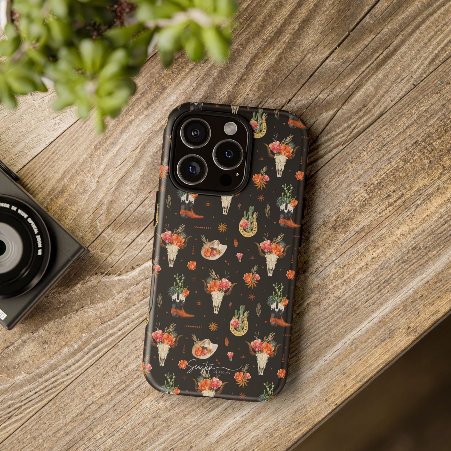 Western Floral Phone Case