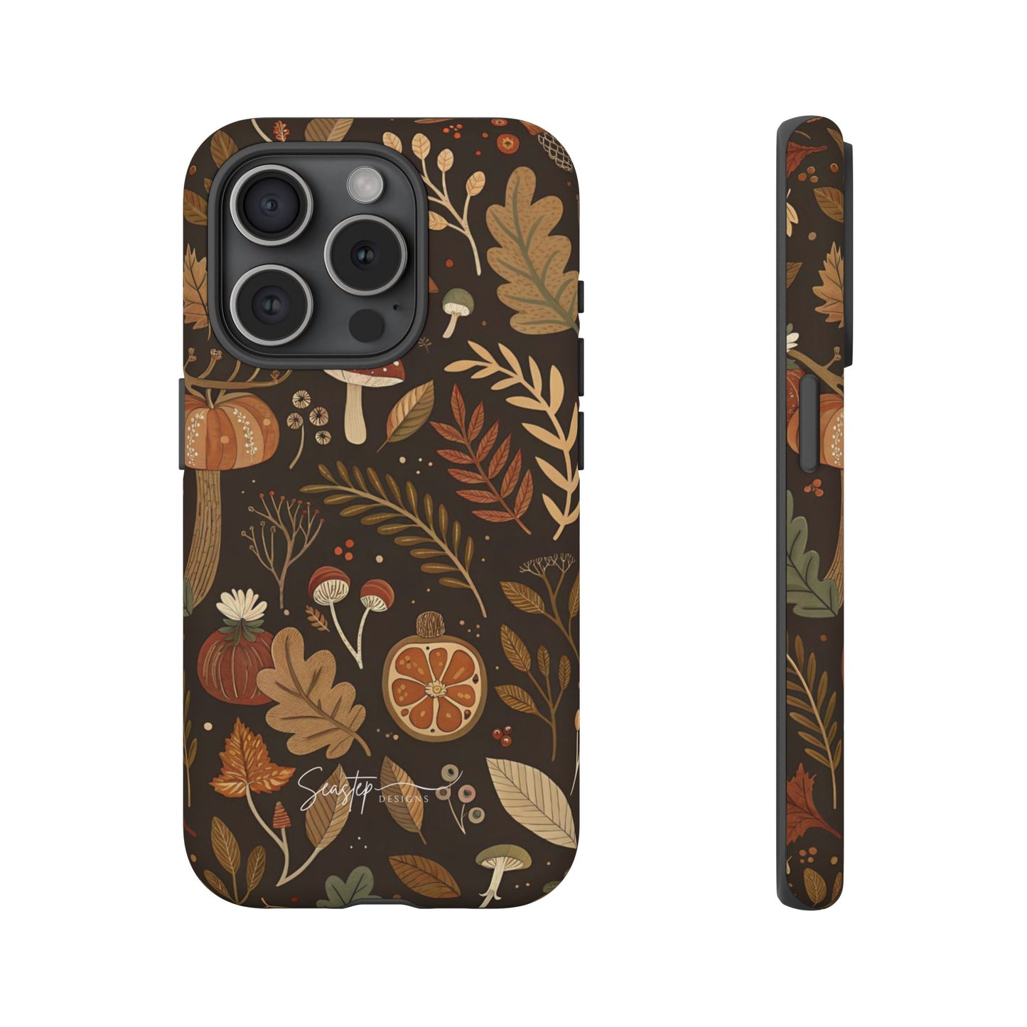 Fall Mushrooms Phone Case