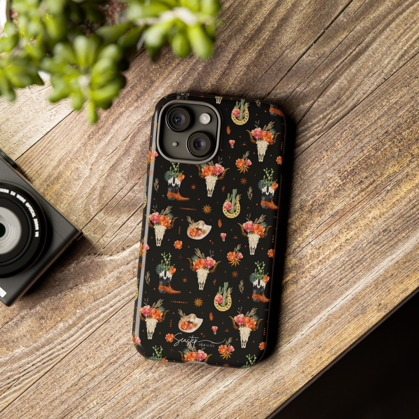 Western Floral Phone Case