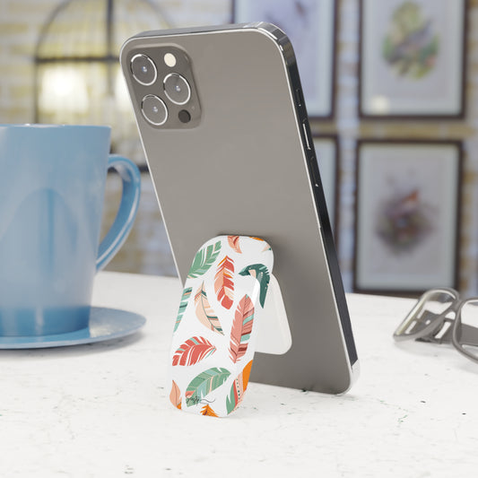 Colorful Feathers Phone Grip Holder