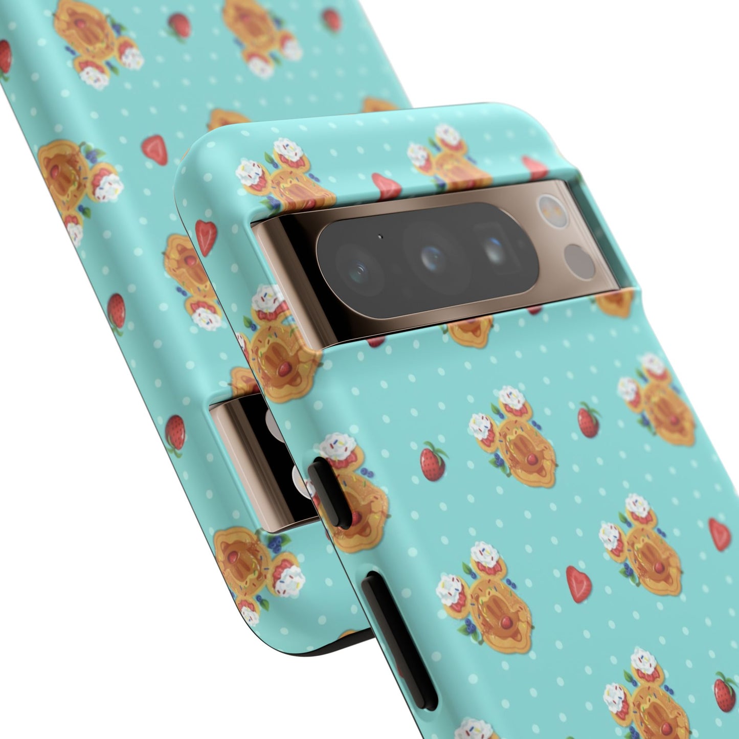 Waffle Mouse Face Tough Phone Cover