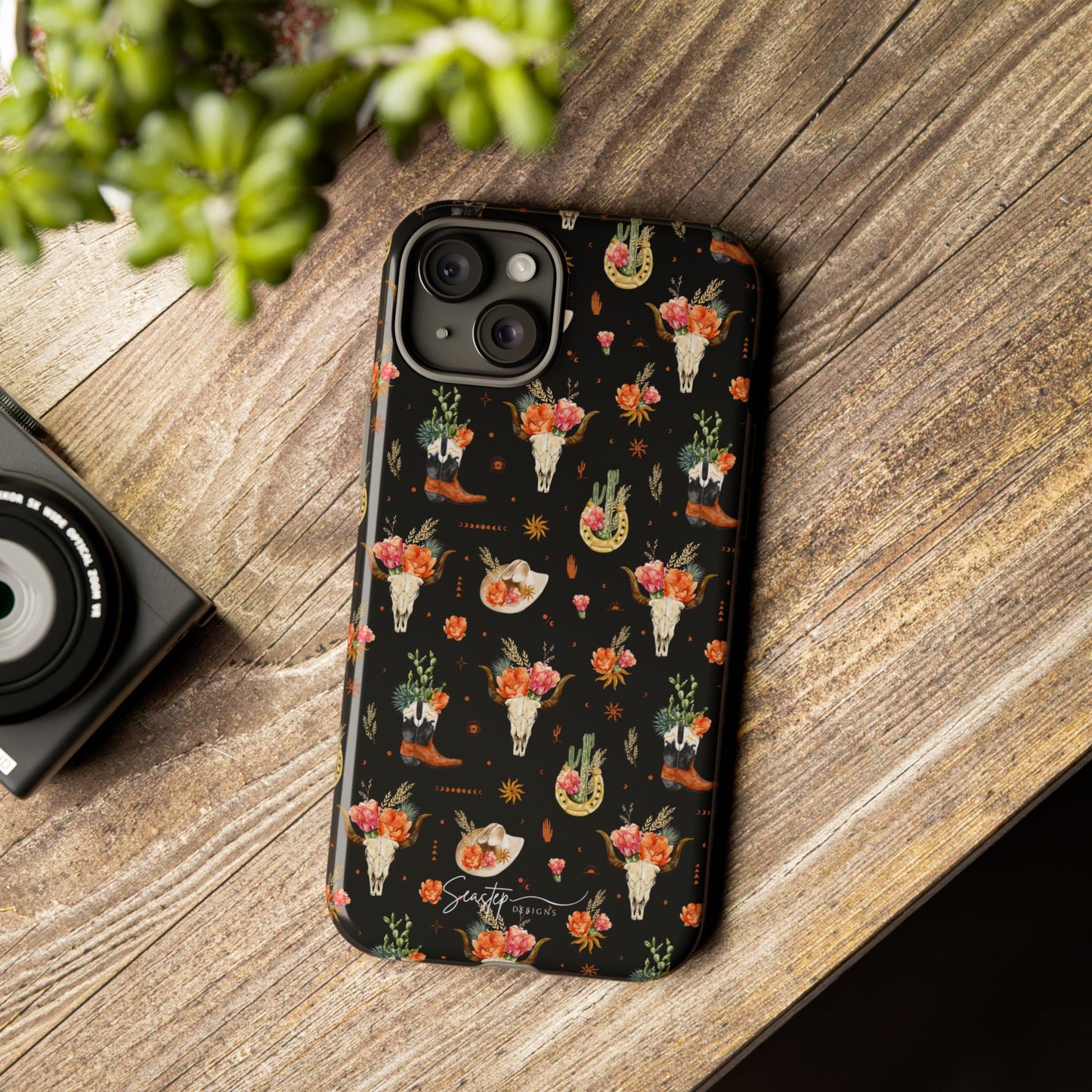 Western Floral Phone Case