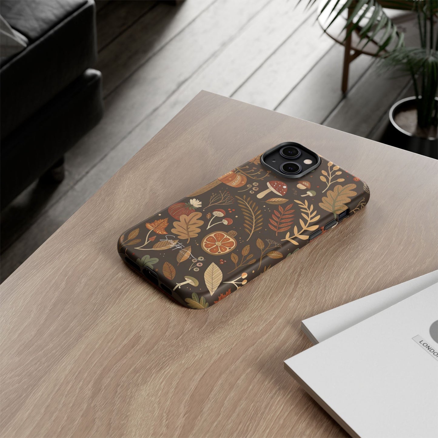 Fall Mushrooms Phone Case
