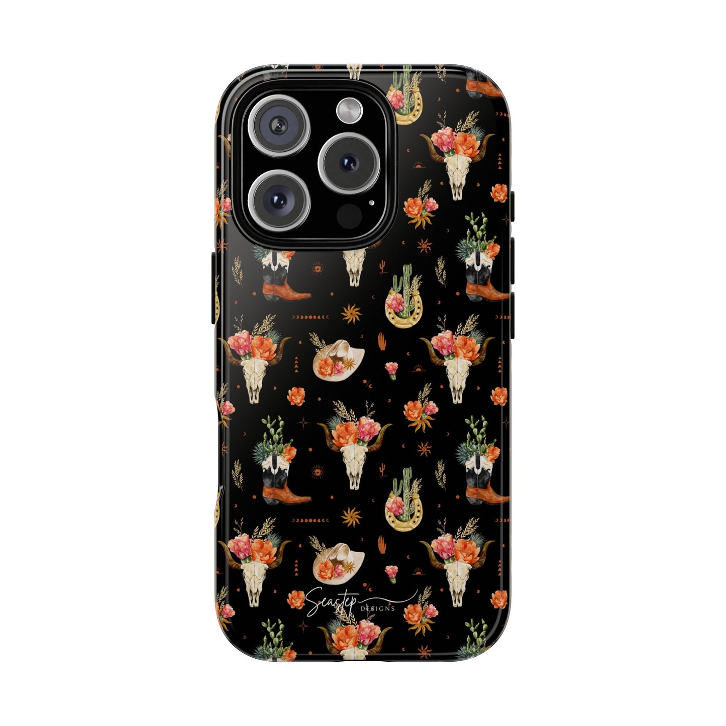Western Floral Phone Case
