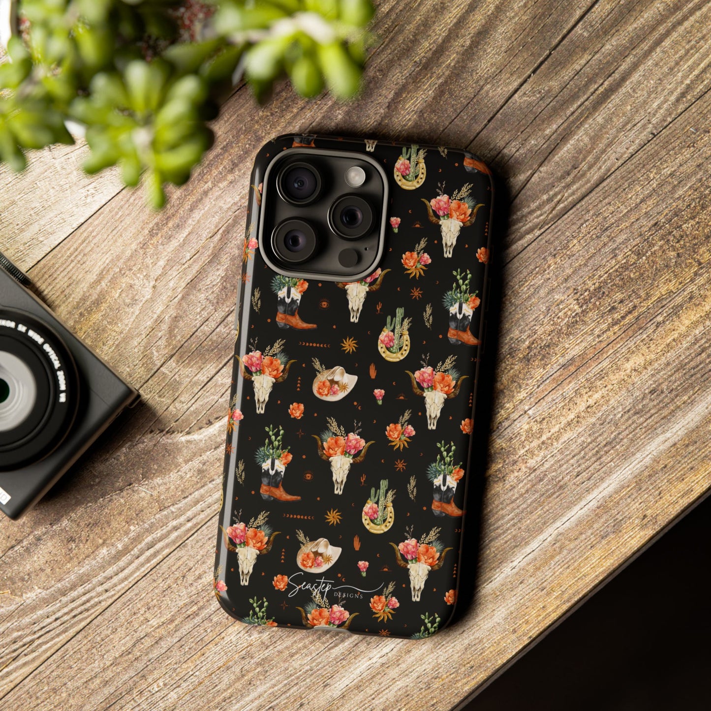 Western Floral Phone Case