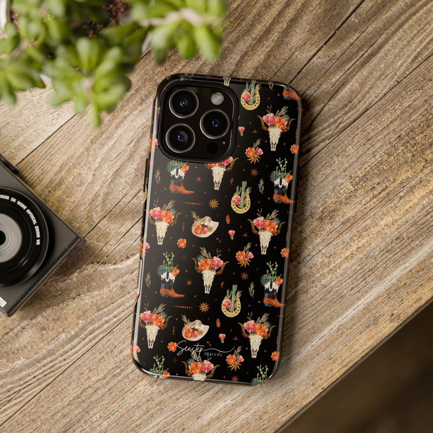 Western Floral Phone Case