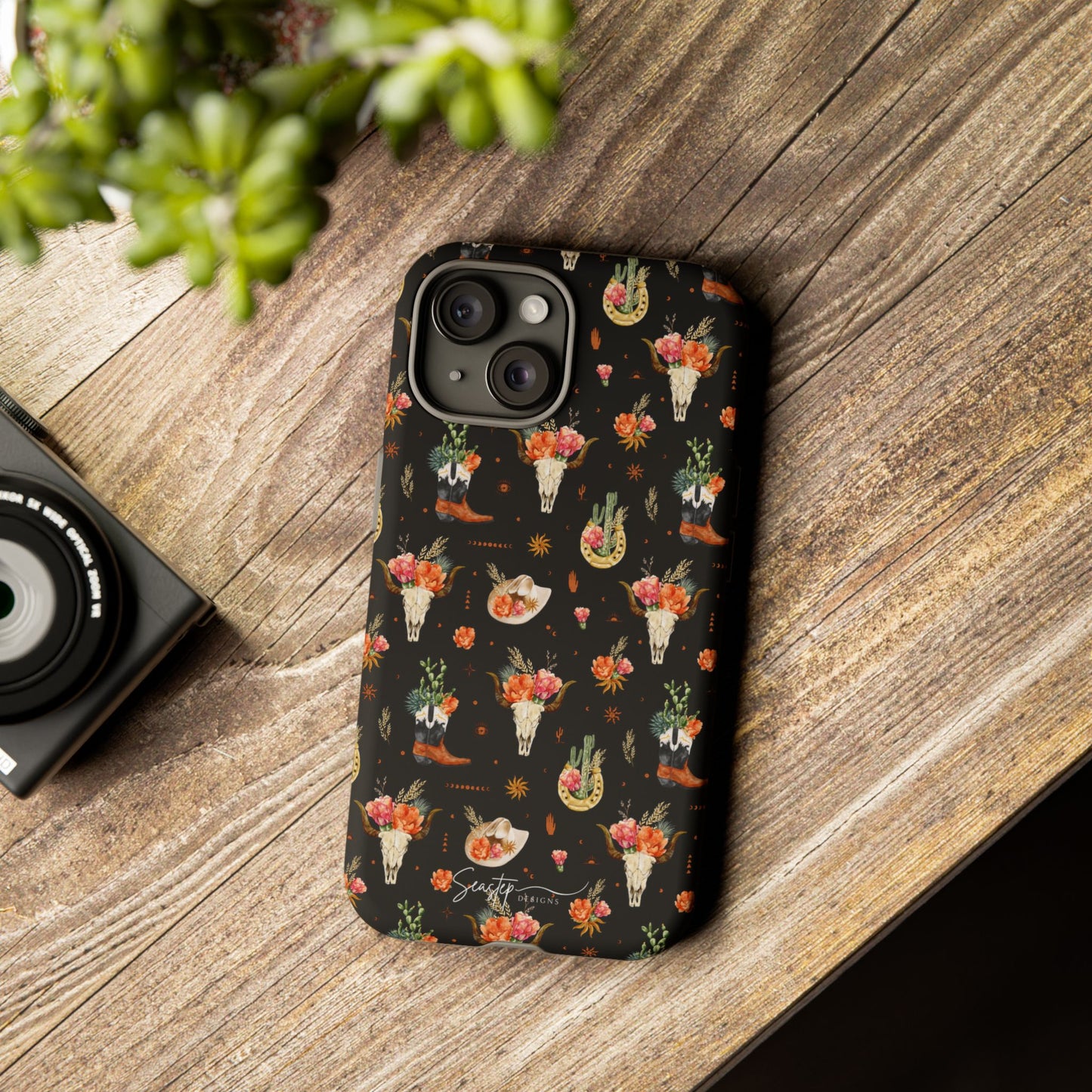 Western Floral Phone Case