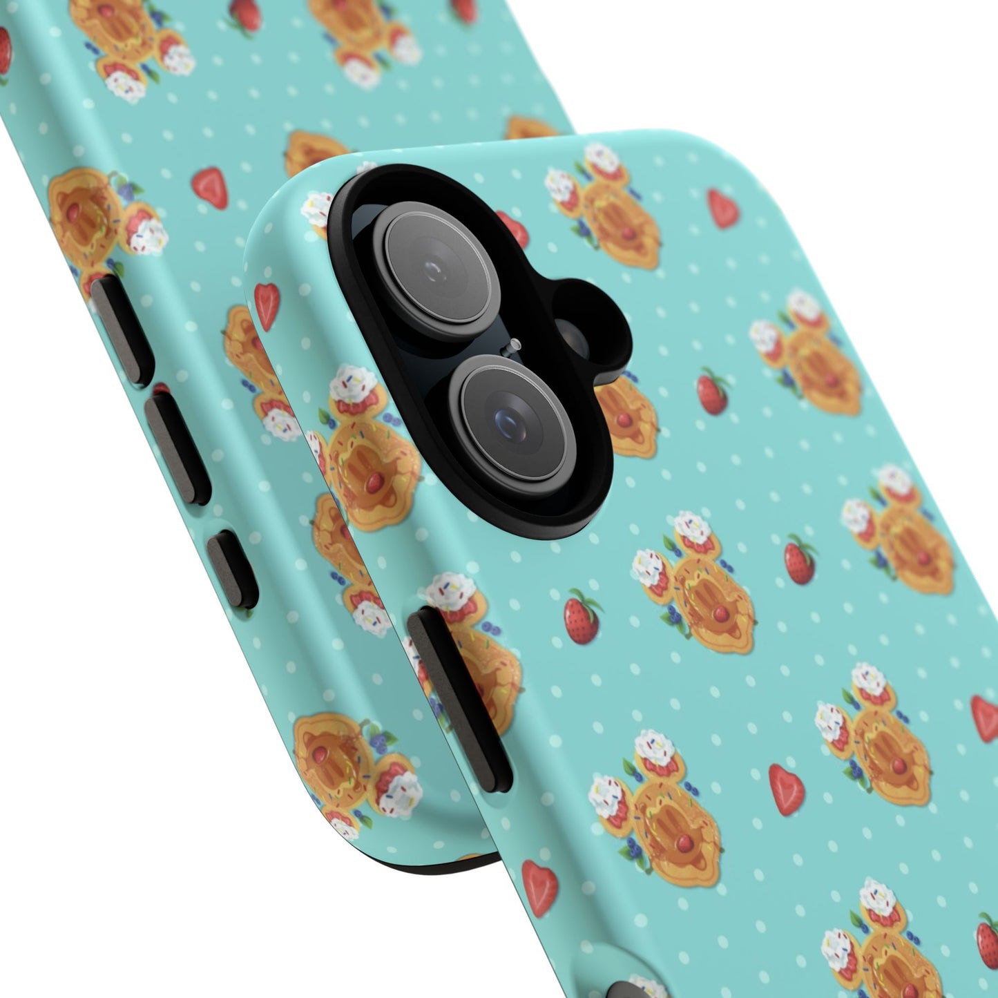 Waffle Mouse Face Tough Phone Cover