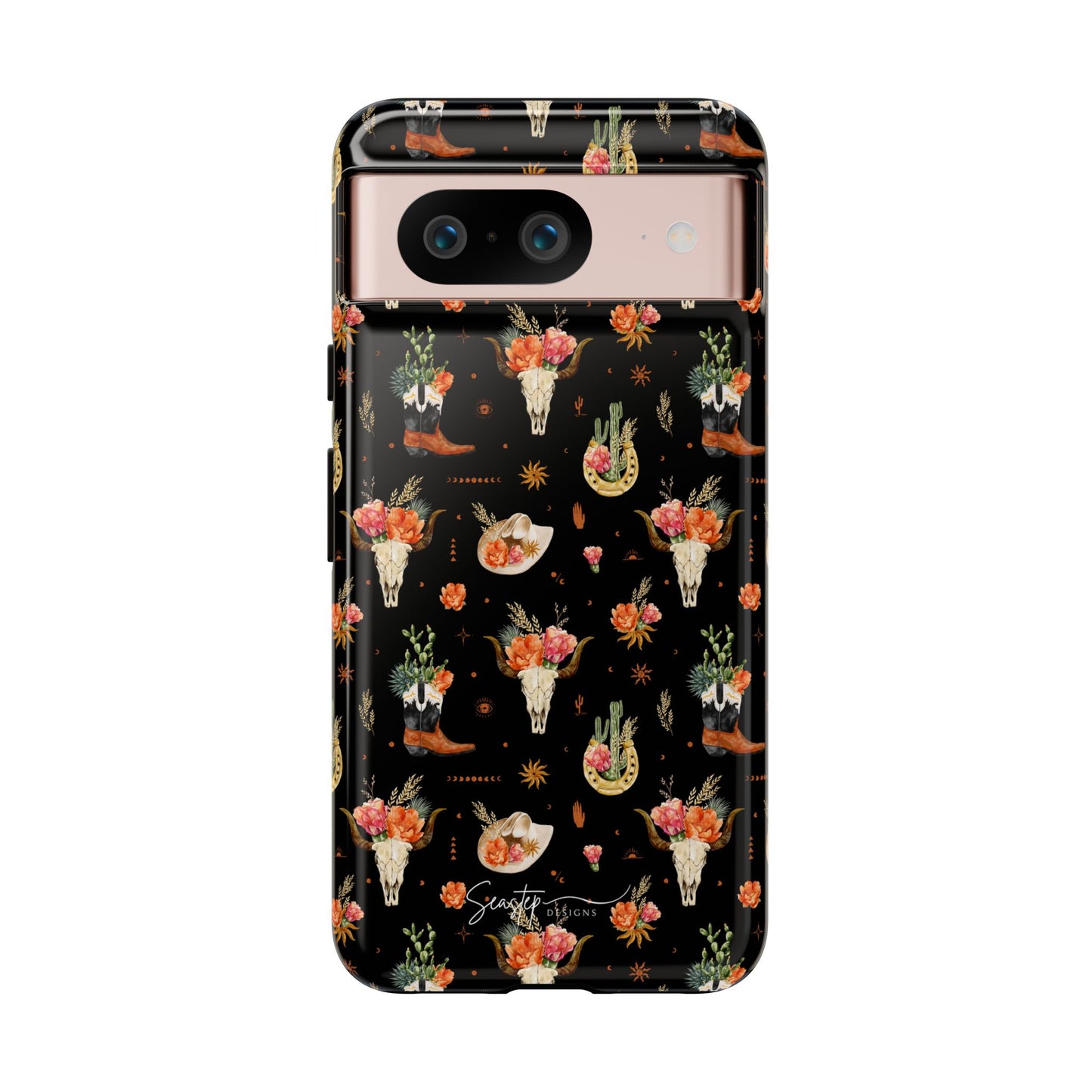 Western Floral Phone Case