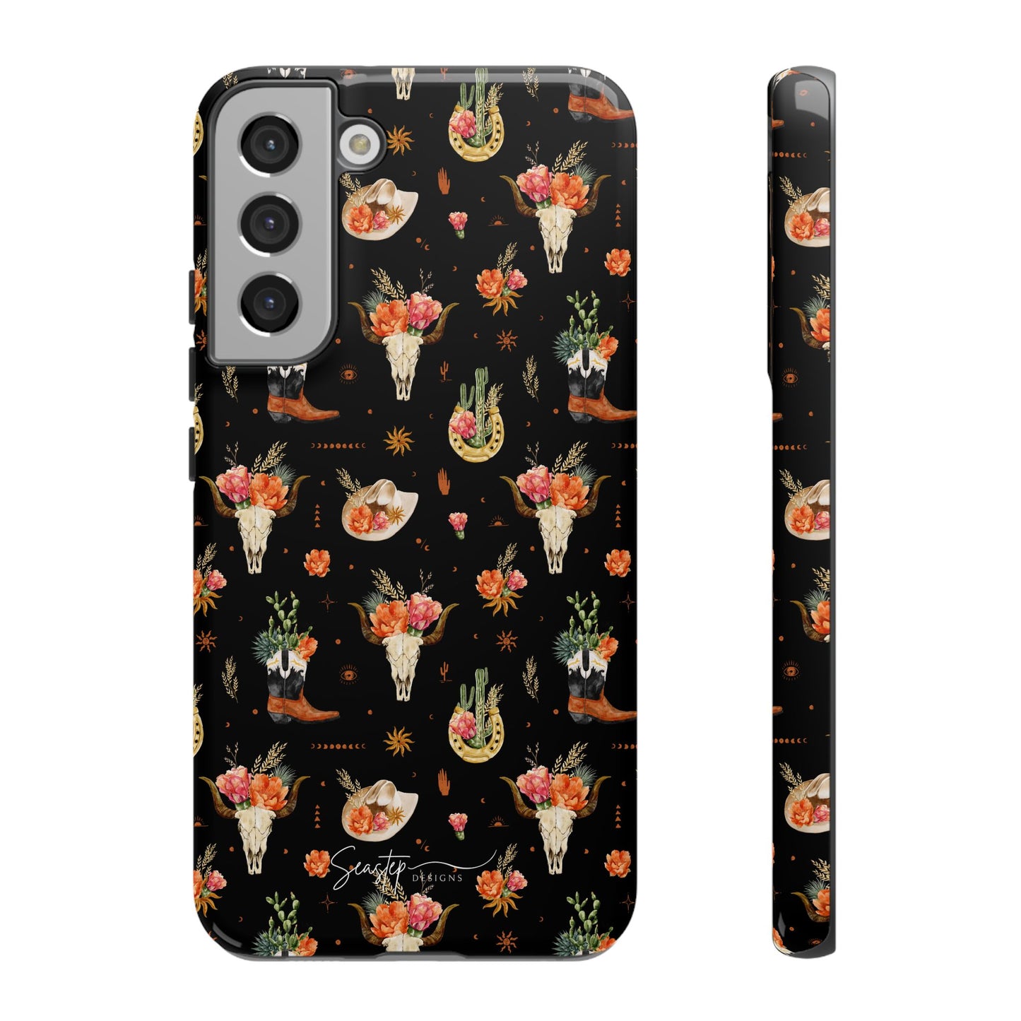 Western Floral Phone Case