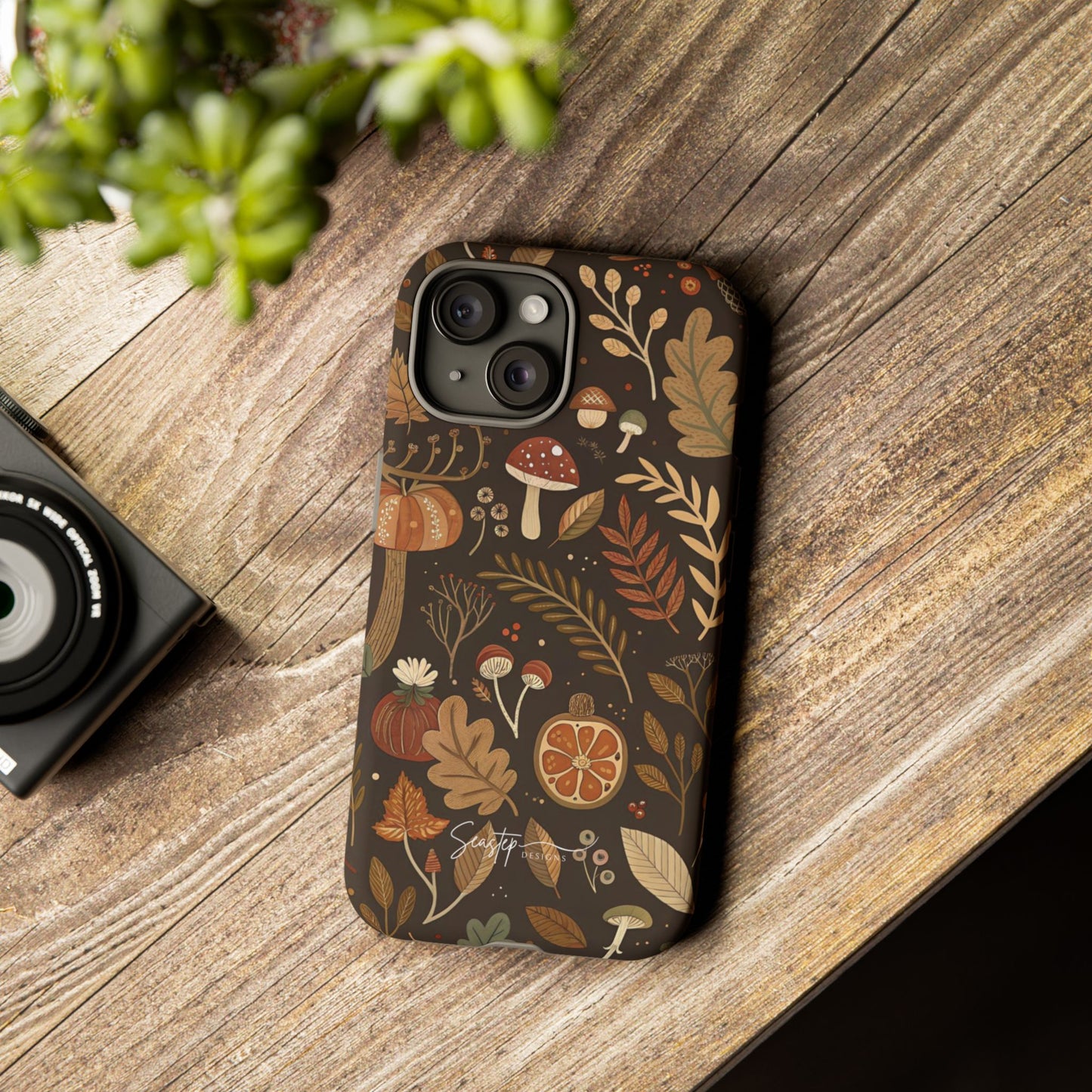 Fall Mushrooms Phone Case