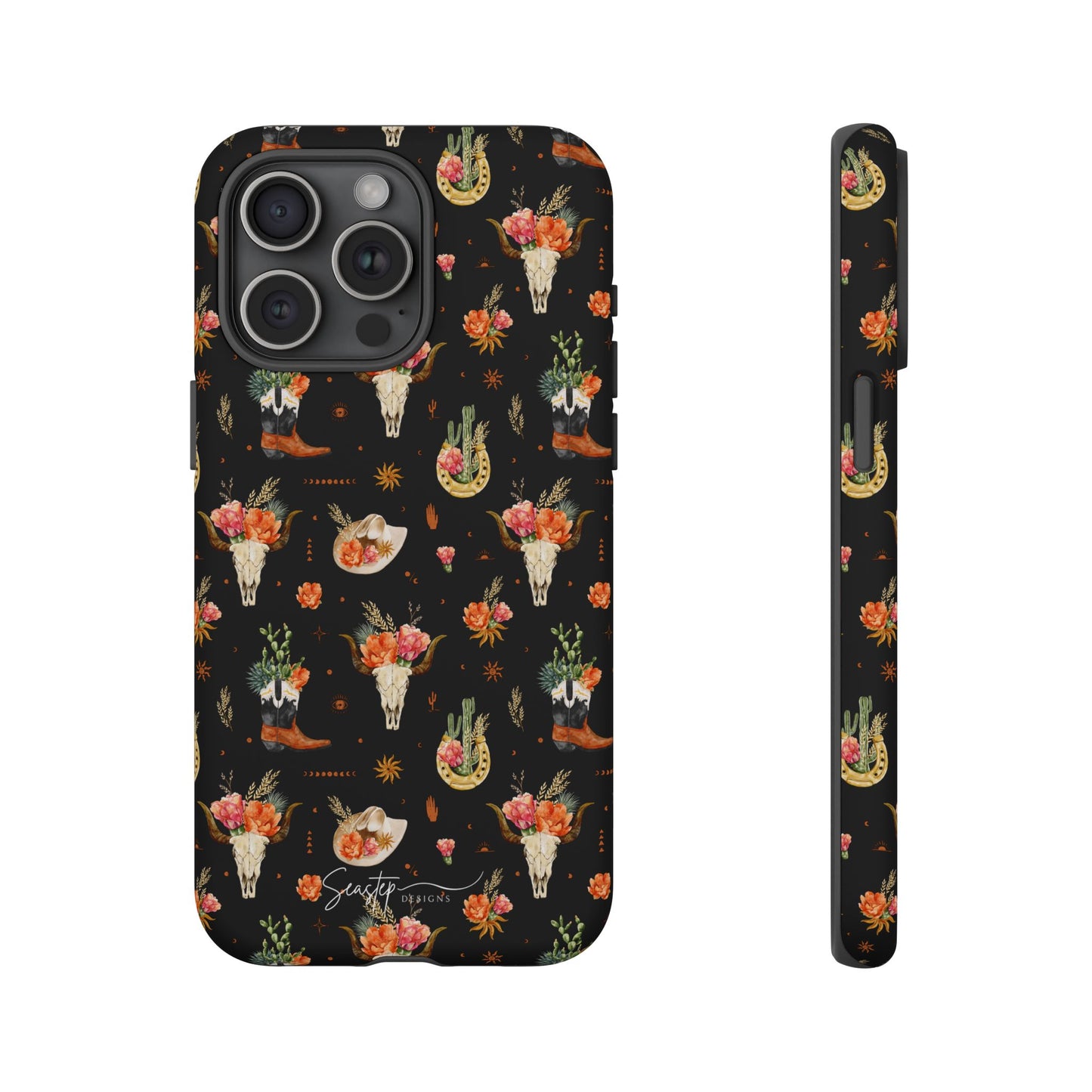 Western Floral Phone Case