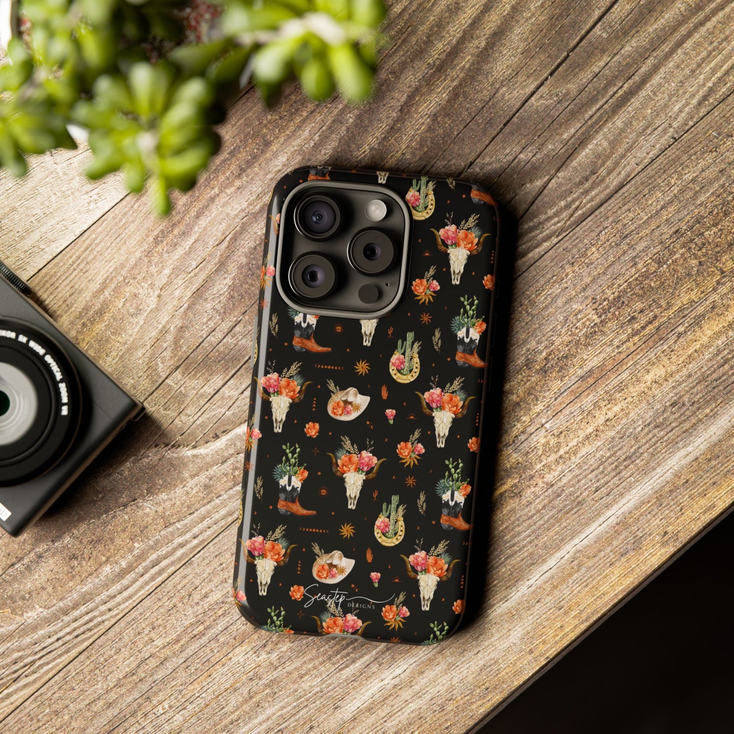 Western Floral Phone Case