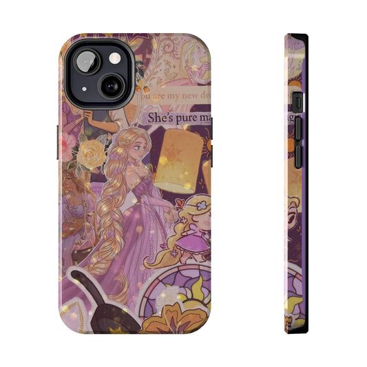 Scrapbook Rapunzel Tough Phone Case