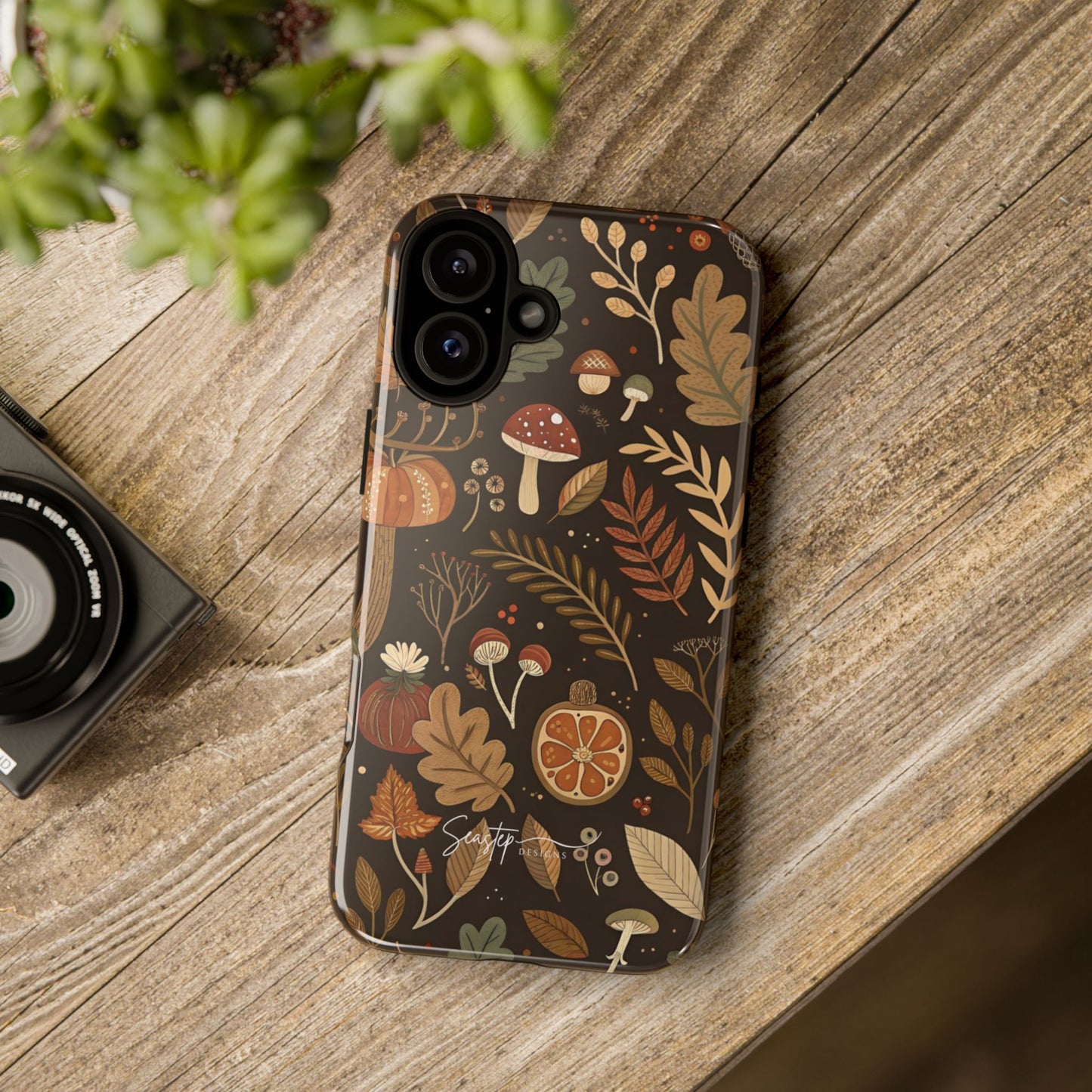 Fall Mushrooms Phone Case