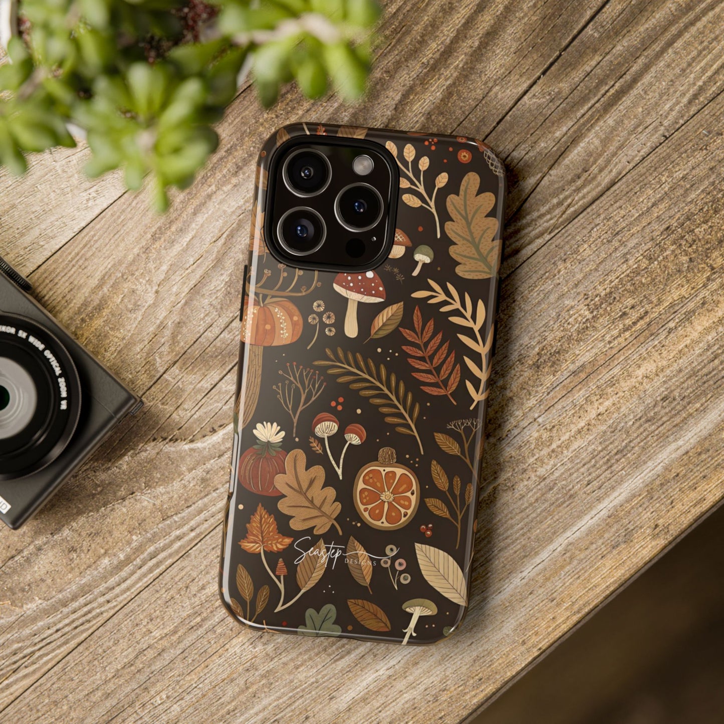 Fall Mushrooms Phone Case