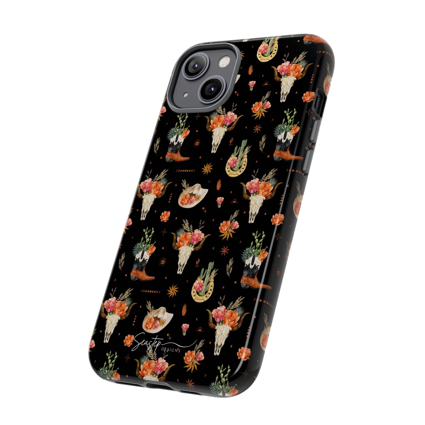 Western Floral Phone Case