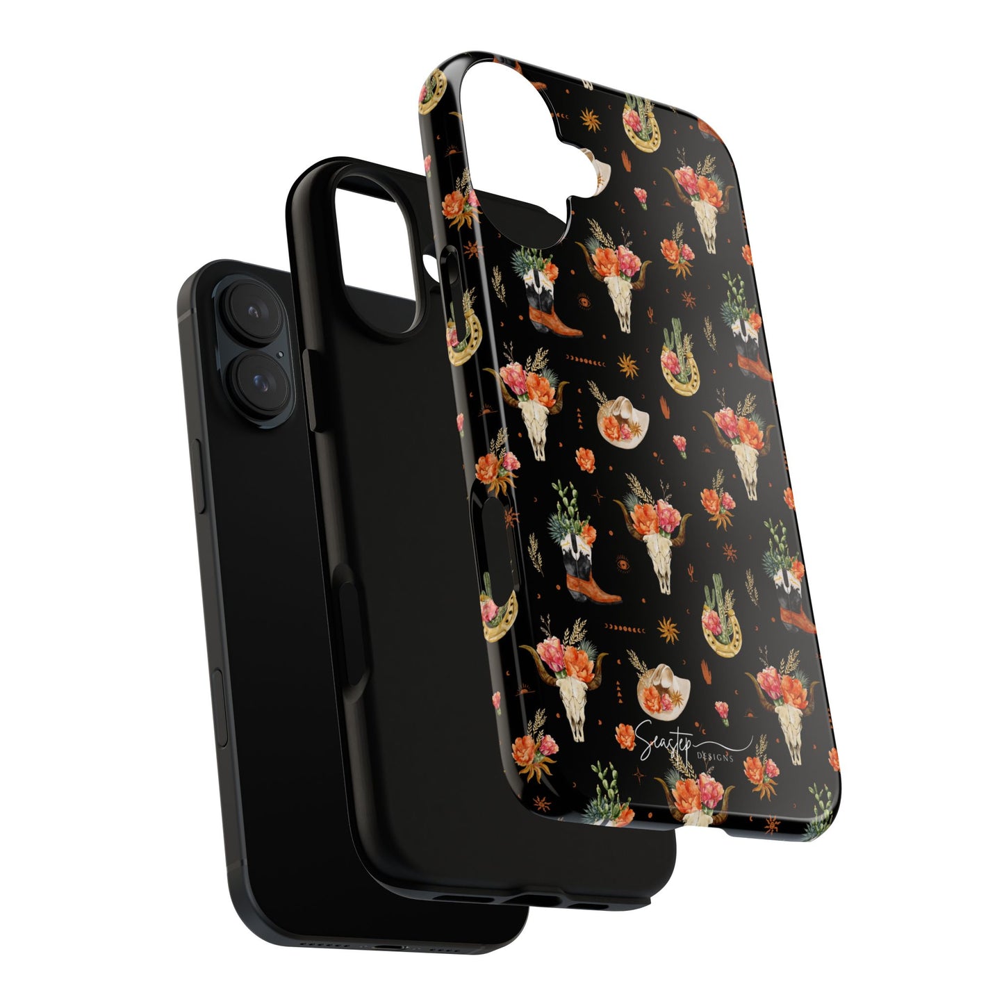 Western Floral Phone Case