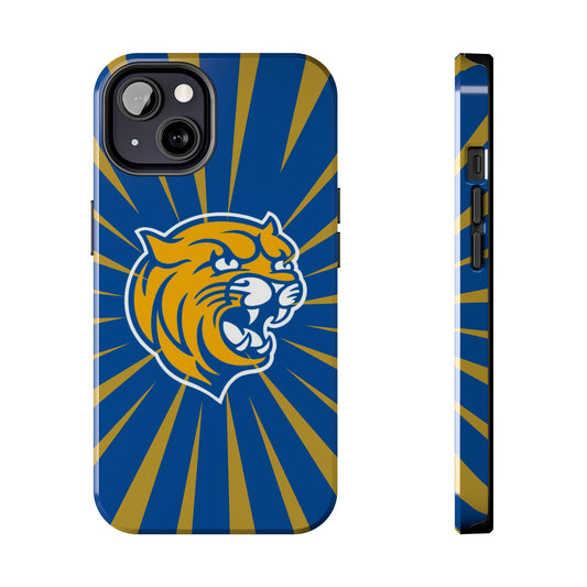 Navy Gold Wildcats Tough Phone Cases