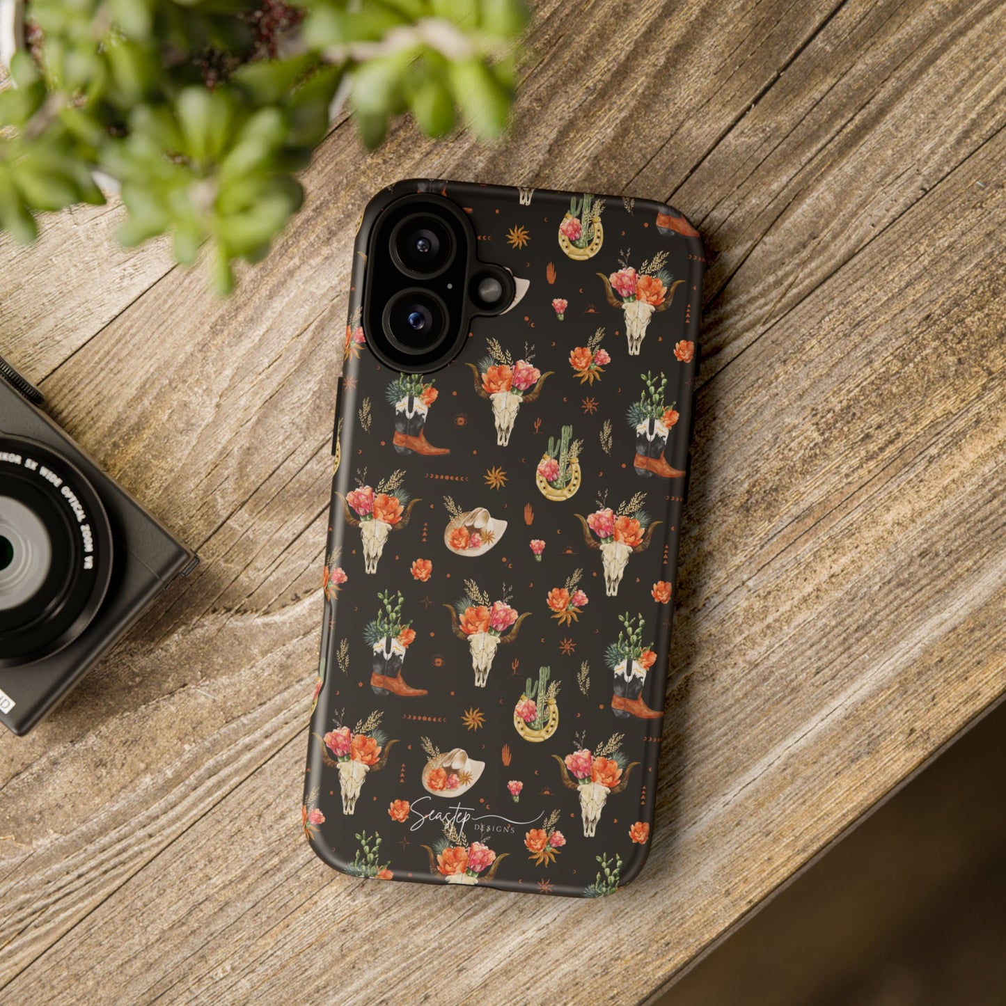 Western Floral Phone Case