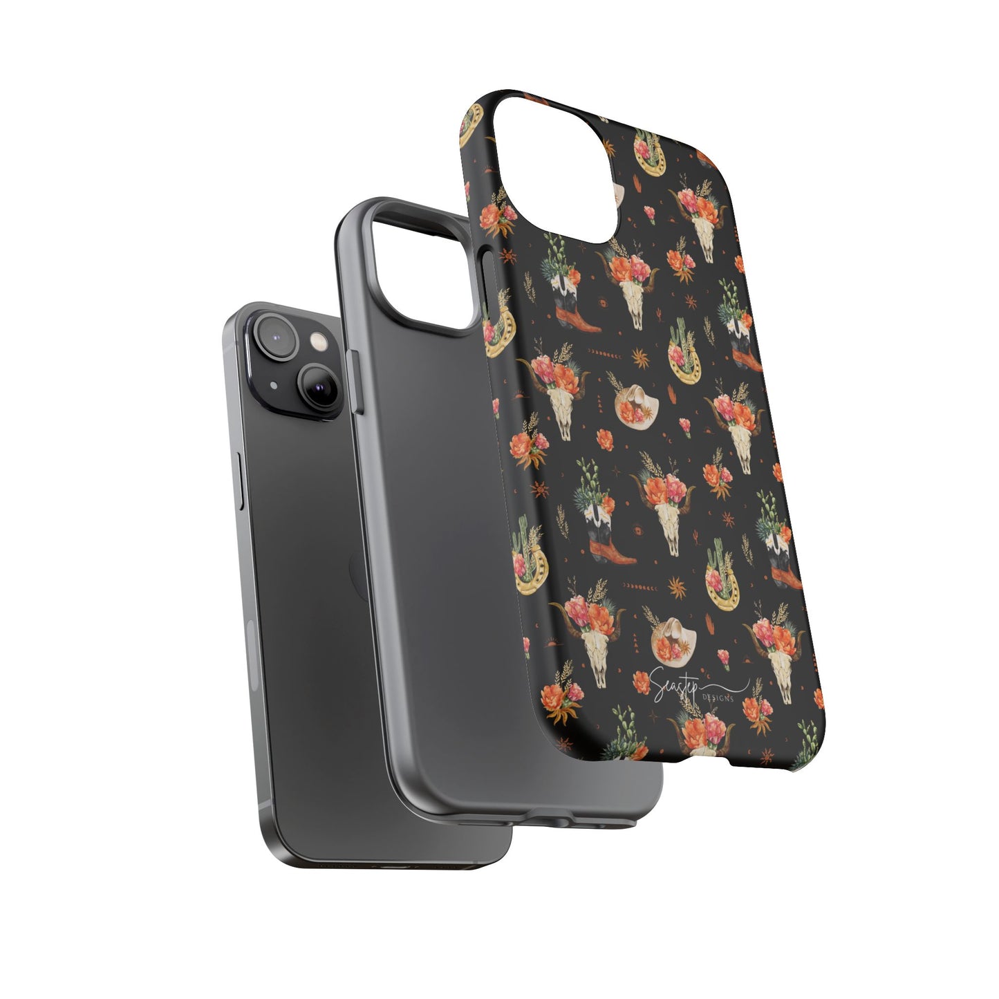 Western Floral Phone Case