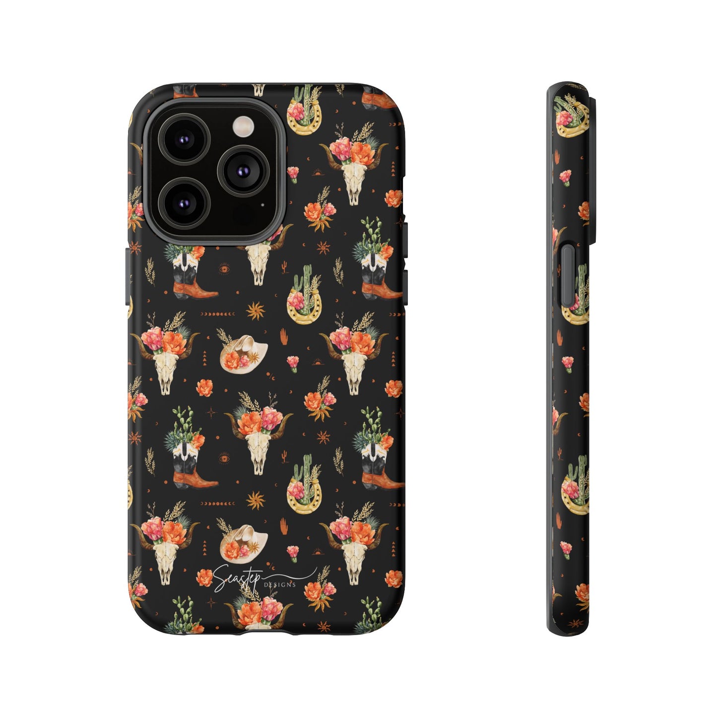 Western Floral Phone Case