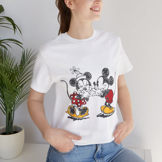Vintage Disney Mickey & Minnie Love Tee