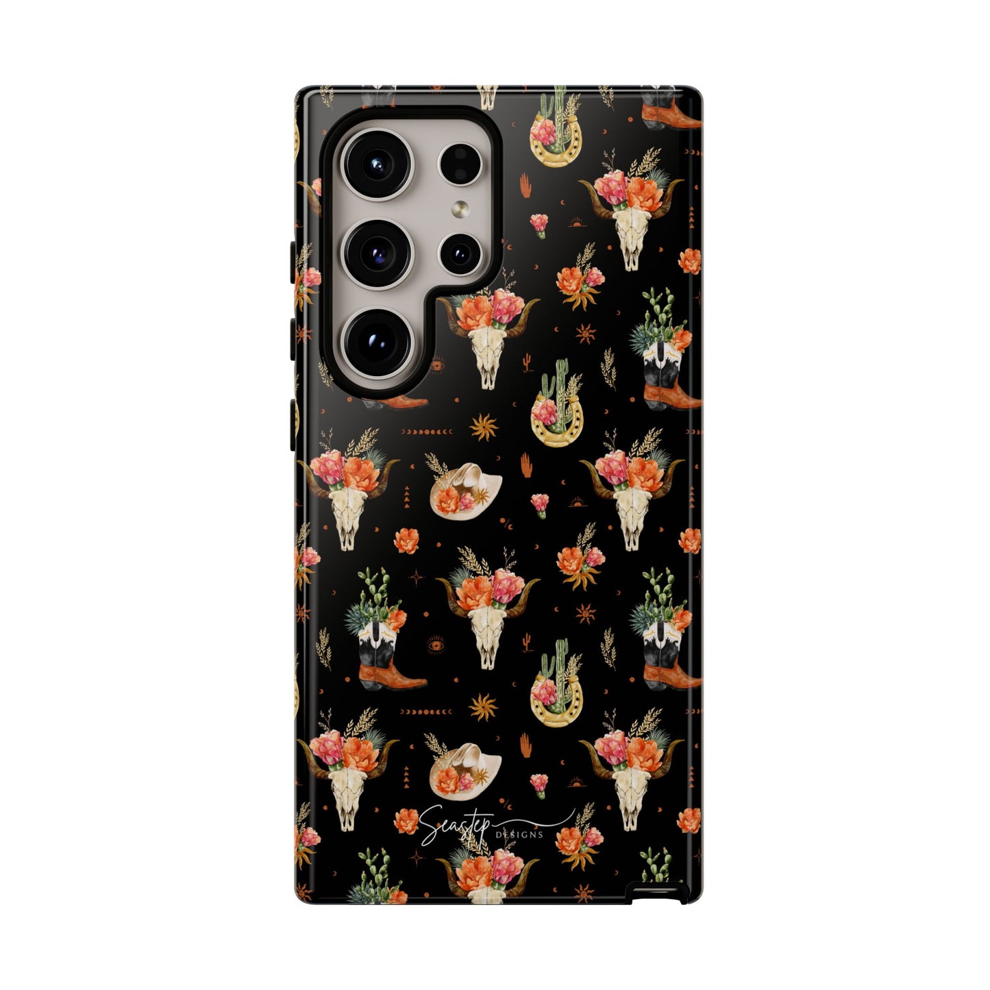 Western Floral Phone Case