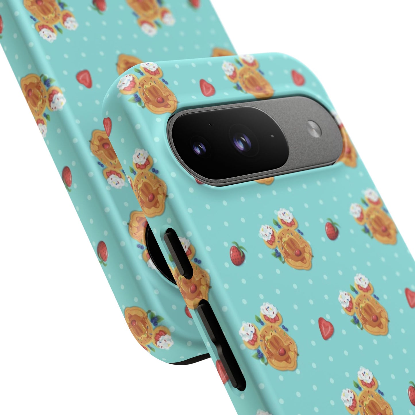 Waffle Mouse Face Tough Phone Cover