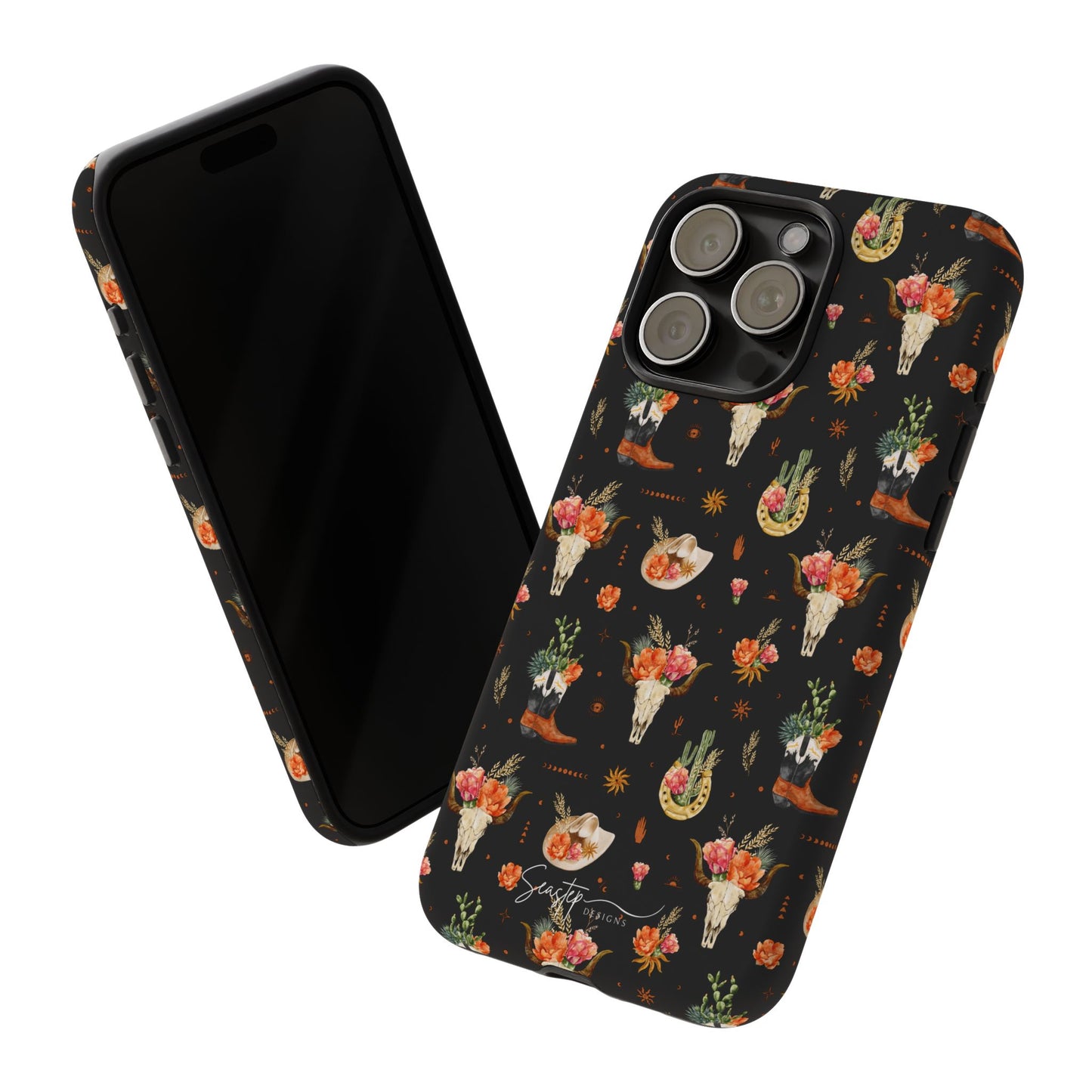 Western Floral Phone Case