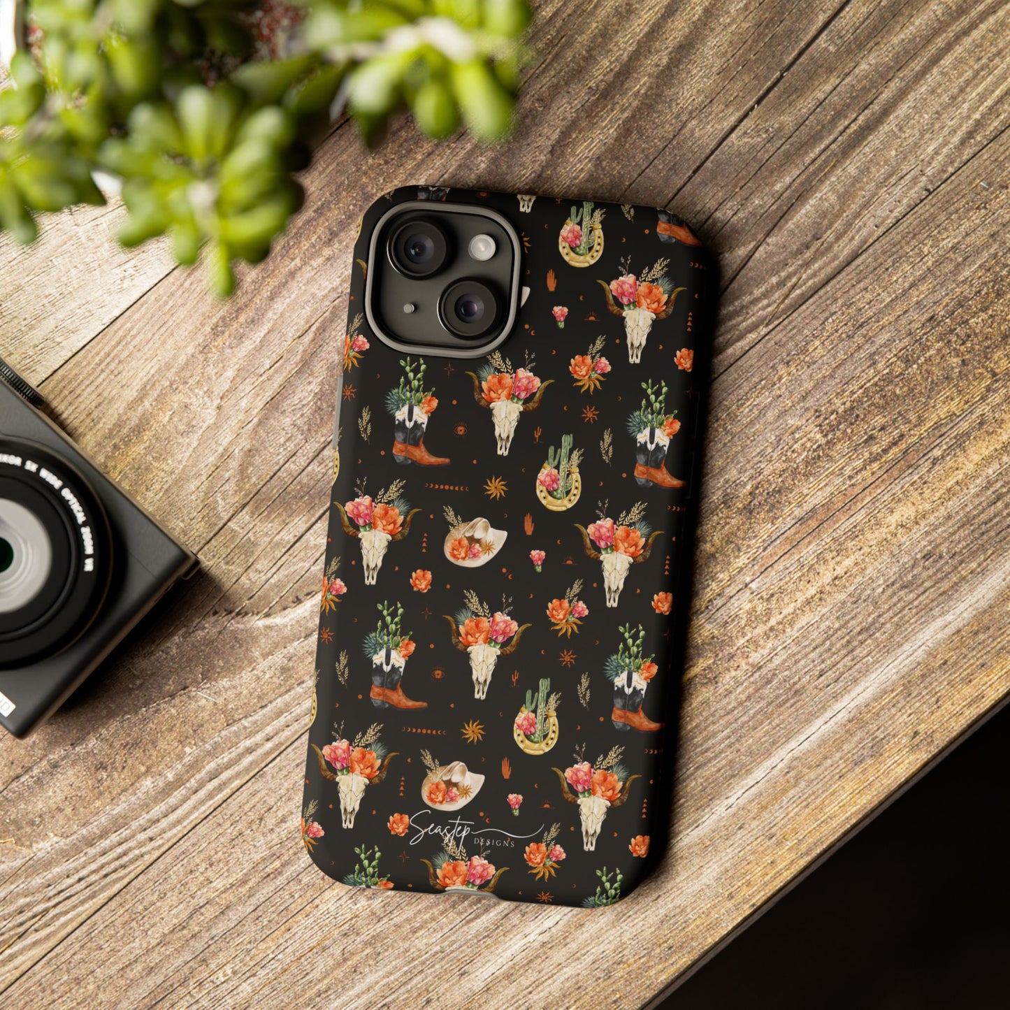 Western Floral Phone Case
