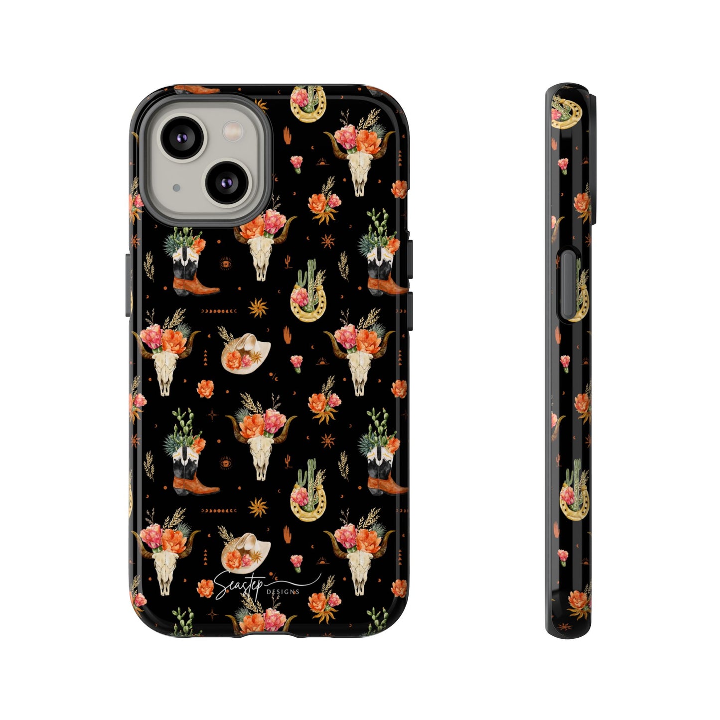 Western Floral Phone Case