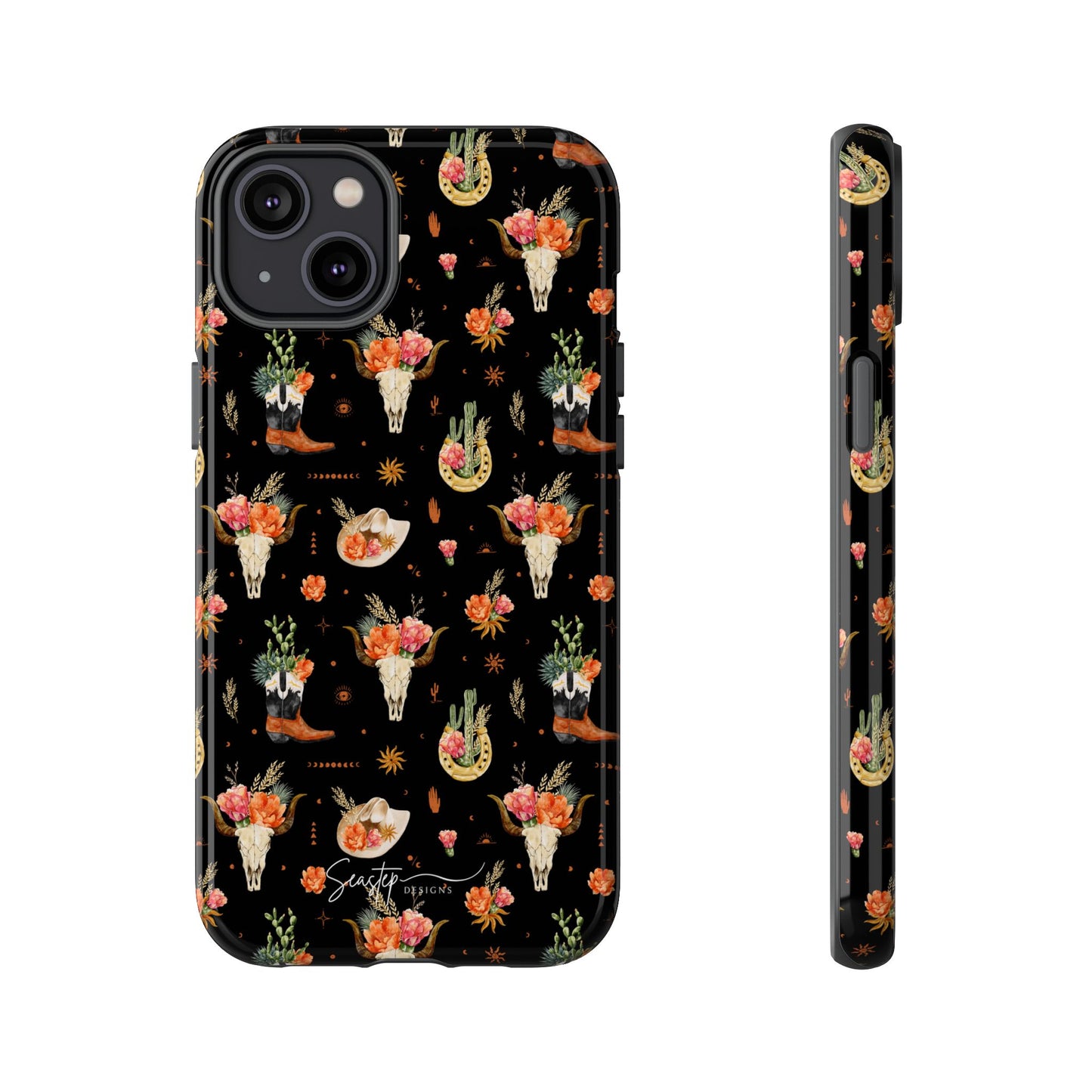 Western Floral Phone Case