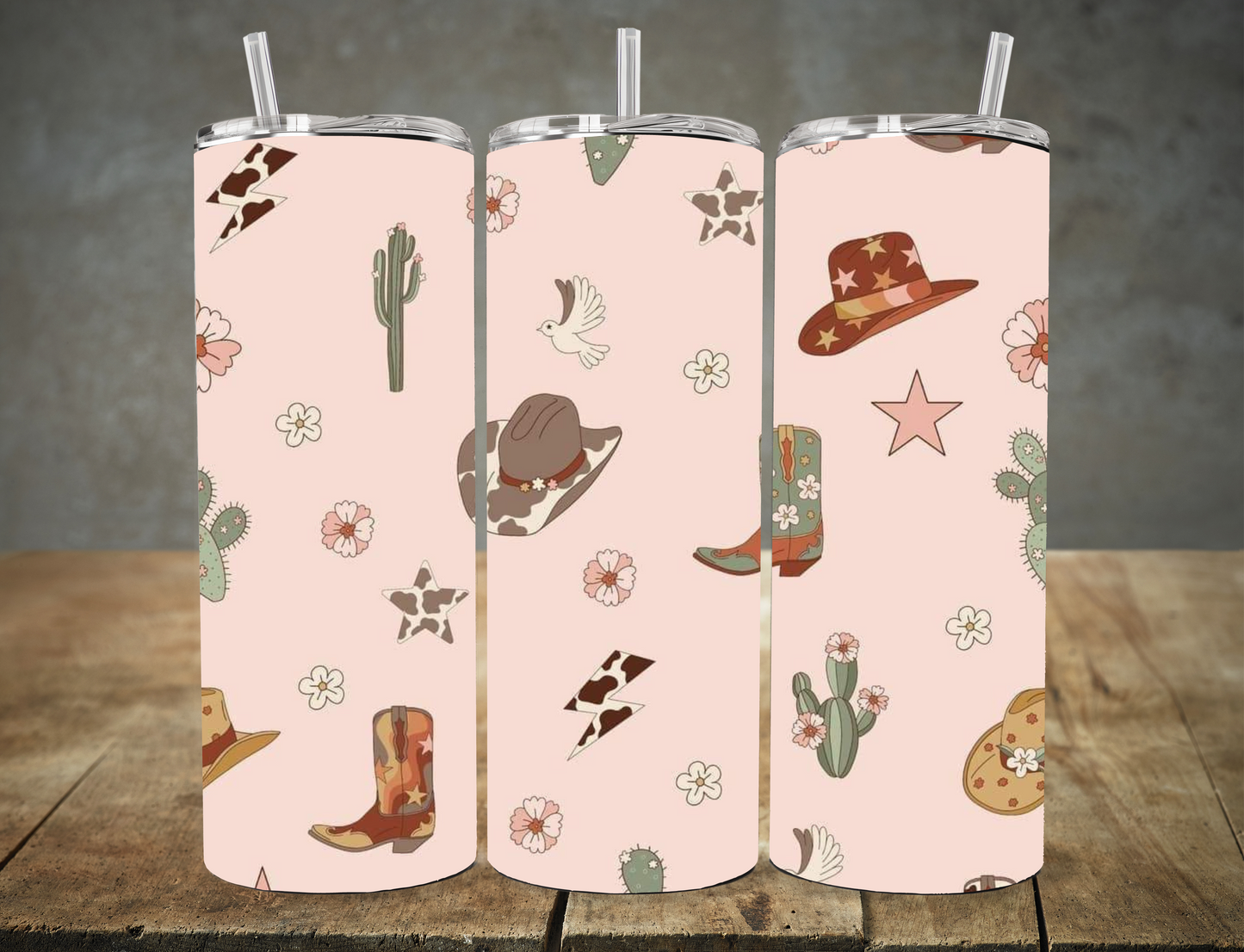 Boots and Hats Tumbler