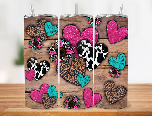 Country Hearts Tumbler