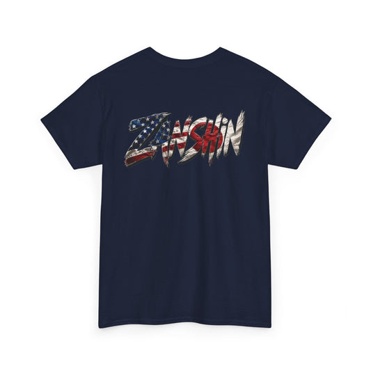 Zanshin American Japan Flag T-Shirt