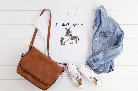 Don't give a 🐀 Graphic T-shirt