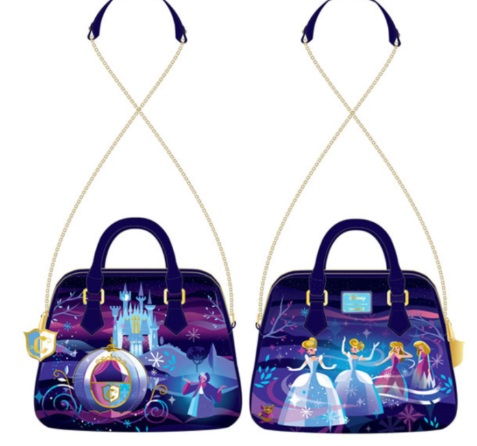 Loungefly Cinderella Castle Series Cross Body Bag